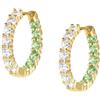 NOMINATION Orecchini chic&charm in argento e zirconi verdi
