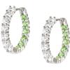 NOMINATION Orecchini chic&charm in argento e zirconi verdi