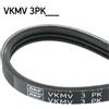 SKF Cinghia Poly-V SKF VKMV 3PK753
