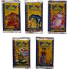 *HH* Artset 5 rare bustine vintage cards Dinofan dinosauri fantastici card 1° Ed
