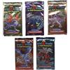 *HH* 5 Bustine Lamincards Invizimals le tribù scomparse Booster Pack lamincard