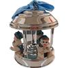 GIOSTRA CARILLON IN ARGENTO (45 G) CON BAMBINI 9 X 11.5 CM