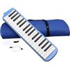 Generico Melodica Professional 32 Keys - Organo bocche a doppio tubo con attaccamento a talk box | Tastiera per pianoforti portatile, ideale per esibizioni dal, pratica e educazione musicale