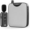 SHIDU Amplificatore Vocale Senza Fili Portatile SHIDU Mini Sistemi Pa con Microfono UHF a cuffia amplificatori di voce ricaricabile batteria 2000mAh per insegnanti, canto, allenatori, formazione, yoga