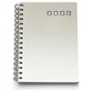 Agendepoint.it Agenda Settimanale 2027 17x24cm Copertina Morbida Sintetico Liscia Spiralata (Bianco, Neutra)