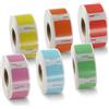 BETCKEY - 6 Rotoli S0929120 Etichette Colorate(Set di 6 colori) Compatibile con DYMO S0929120, 25mm x 25mm, 4500 Etichette Multiuso Utilizzo per LabelWriter 450 4XL NON per 550 o 5XL