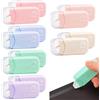 Vlecexs 12 Pezzi Colla a Nastro, Colla Roller Biadesivo, Colla Roller Biadesiva Nastro Rotolo Adesivo per Scrapbooking, Foto, Album, Fotografici, Creazione di Biglietti, Scuola e Ufficio, 6mm x 6m