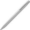 Lamy GmbH Lamy xevo lightgrey - Penna a sfera equilibrata con meccanismo a rotazione e larghezza del tratto M - forma triangolare con clip in metallo - include ricarica M 16 di grande capacità in blu