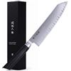KAI Seki Magoroku Kaname Kiritsuke 19,5 cm lunghezza lama - Acciaio VGXeos forgiato in 3 strati 60-62 HRC - Manico in legno Pakka - Fatto a mano in Giappone - Coltello da cucina giapponese
