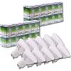 JANDEI - Lampadina LED GU10 da 7 W, bianco freddo 6000 K - Confezione da 20-650 lumen, non dimmerabile (equivalente a una lampada alogena da 27 W) - Per uso interno - Durata fino a 15 anni