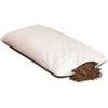 Giraffenland Cuscino con grano saraceno bio 40x80cm Tessuto trapuntato bianco, direttamente Riempimento | Guanciale de sostegno | stabile