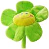 Justkeji - Bouquet di Fiori Artificiali in Peluche, Girasole con Steli Pieghevoli, Fiori Invernali per Decorazione della Casa, Ideale per Matrimonio, Festa, Compleanno, Natale (66 cm, Verde)