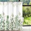 Lerores Tenda da doccia 150 x 200 cm, con orlo appesantito, in tessuto antimuffa, impermeabile, lavabile in poliestere, per bagno, vasca da bagno con 8 anelli per tenda da doccia