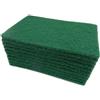 LOLIPPYY Paglietta Abrasiva Verde 10 Pezzi Spugnetta Resistente 15x10x0,6 Cm per Pulizia Stoviglie e Superfici Irregolari in Cucina