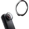 Generic Lente protettiva panoramica per Insta360 x4 Air, protezione ottica in vetro temperato per Insta360 x4 Air Accessori, specchietti per lenti per action camera, protezione (vetro)