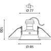 GEA LUCE S.R.L. FARETTI INCASSO - GFA231