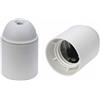 FAEG Portalampade bianco liscio E27 - FG24015
