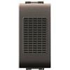 ELETTROCANALI Modulo suoneria 12V antracite - ECL40721
