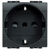 BTICINO Presa P30 2P+t 16A , colore antracite - L4140