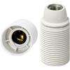 FAEG Portalampade bianco filettato E14 - FG24025