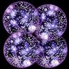 LQTSLFM Palla Gonfiabile Spiaggia Glitter, 4 Pezzi LED Palloni Gonfiabili, Palla Piscina con Paillettes Argento, LED Pallone da Gonfiabile Glitter, per Feste in Spiaggia e in Piscina