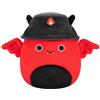 Squishmallows Peluche di Halloween di Dante il diavolo rosso, 19,1 cm