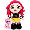 GRUPO MOYA Gruppo Moya - Peluche K-POP Music 20 cm, Bambola di Stoffa Morbida, Pupazzo Decorativo in Poliestere, Peluche da Collezione per Fan della Musica, Idea Regalo Originale (Rosa)