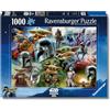 Ravensburger Puzzle 1000 Pezzi, The Mandalorian - Puzzle Adulti +14 anni, 70 x 50 cm, Puzzle per Adulti Star Wars, Idee Regalo Star Wars