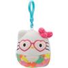Squishmallows Hello Kitty - Clip On Summertime, 8,9 cm