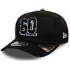 New Era Oakland Raiders 9fifty Stretch Snapback cap NFL Established Number Black - S-M