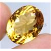 Wahenoor Gems Perfetto 17.00 CT Naturale Giallo Citrino Tela Certificato Non Trattato Gemma