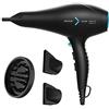 Cecotec Asciugacapelli ionico Bamba IoniCare 5350 PowerShine Fire, 2600 W di potenza, regolazione della temperatura e della velocità, sistema anti-surriscaldamento