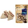 Flamingo Snack per cani - Bastoncini per cani - Hapki Cubetti di sushi con oca & pesce - Senza cereali - 85 g - Flamingo