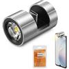 Technaxx Torcia LED USB-C - 230 Lumen Super Luminosi per Smartphone con Portachiavi - Mini Luce Compatta Plug & Play per Smartphone USB-C, Emergenza, Campeggio, Viaggi, Outdoor - TX-313