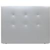 WIN REST Piattaforma, Legno Schiuma, Argento, 100x120 cm