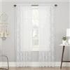No. 918 Ariella - Tenda a pannello in pizzo floreale, 147,3 x 160 cm, colore: Bianco
