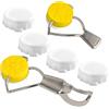 FACKELMANN 49571 - Set di tappi a corona e archetto, in plastica