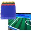 ELzEy Tappetini modulari ad incastro da 12 pollici fai da te for campo da basket, campo da badminton, piastrelle for campi sportivi resistenti al freddo e alle alte temperature, 10 pezzi(Blue)
