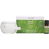 HP ITALIA Srl Volavia Starter Kit - Diffusore Elettrico da Muro e Sinergia 10ml, Purae, Oli Essenziali Naturali, Repellente Insetti