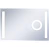vidaXL Specchio da bagno a LED con sensore tattile 100x60 cm