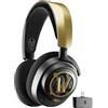 SteelSeries Cuffie con microfono wireless da gaming - STEELSERIES - Arctis Nova 7 WOW Edition - Nero e oro