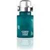 ICEBERG Twice Cyan - Eau de Toilette 75 ml, Profumo da Uomo dalle Note Legnose Aromatiche, Flacone Ciano in Vetro Satinato con Tappo Argento, Design Pop Anni '70 e '80