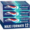 Aquafresh Intense Clean Lasting Fresh Dentifricio, Freschezza e Pulizia | 12 x 75 ml