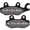 EBC Brakes EBC Pastiglie Freno KAWASAKI NINJA 300 13- ANT. E POST