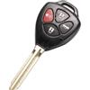 kuyuansu 4Pulsanti Guscio chiave per Toyota Camry Corolla Avalon Venza 2007-2012 | 3+1Pulsanti