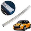 Chromemaster | Protezione paraurti Posteriore | Compatibile con Mini Cooper F55 dal 2014- | Acciaio INOX lucido/cromato | Protezione paraurti protegge la vernice del paraurti dai graffi
