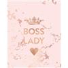 Blush Marble Notebooks Boss Lady (Tascabile)