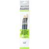 Winsor&Newton - Foundation 3 Pennelli Olio - Flat 4,10,14