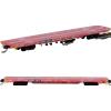 KATO Micro-Trains Scala N DODX Red Flat Car M1 Abrams Tanks Set di 3 auto 983...
