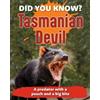 Did You Know? Tasmanian Devil (Copertina rigida)